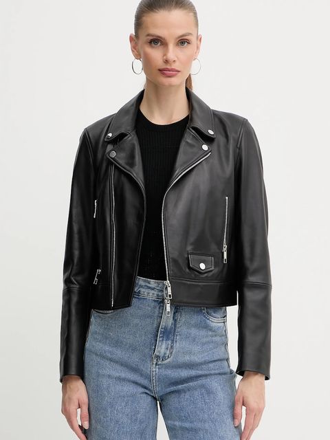 BOSS ramoneska skórzana Sayuri - zdjęcie produktu nr 1