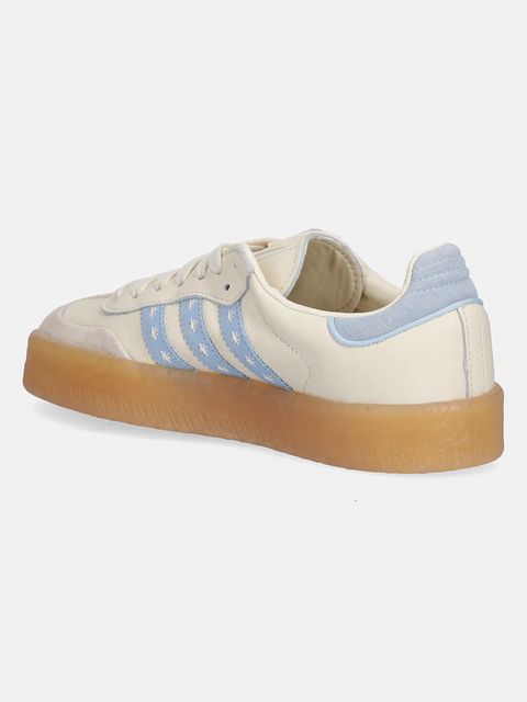 adidas Originals sneakersy skórzane Sambae W damskie kolor beżowy JS3957 - zdjęcie produktu nr 2