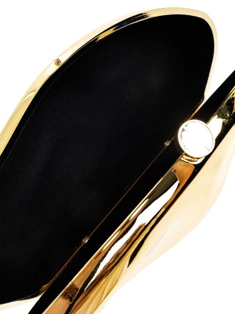 Cult Gaia metallic-effect sculpted mini bag - Yellow - zdjęcie produktu nr 2