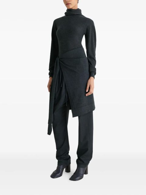 LEMAIRE crew-neck wool top - Blue - zdjęcie produktu nr 2