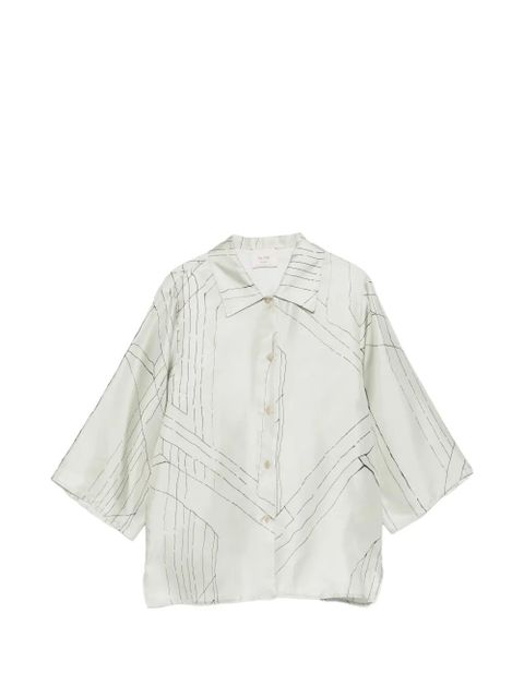 Alysi graphic shirt - Green - zdjęcie produktu nr 1