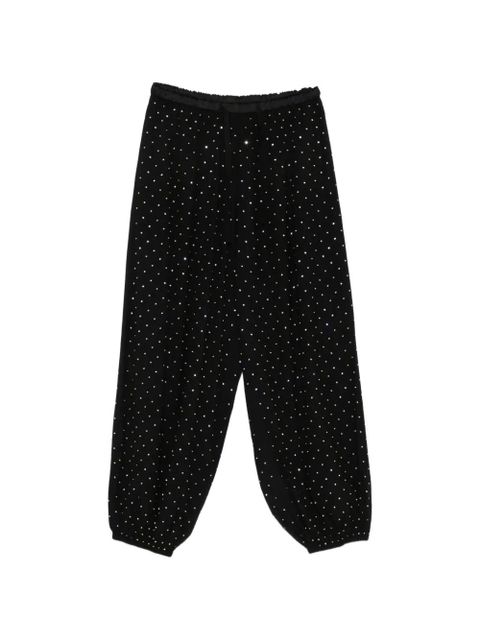 SANDRO embellished tapered trousers - Black - zdjęcie produktu nr 1