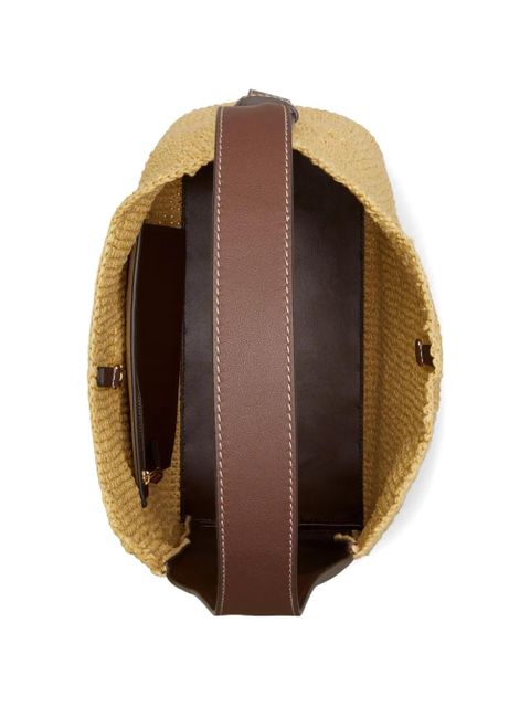 Tory Burch Romy woven shoulder bag - Neutrals