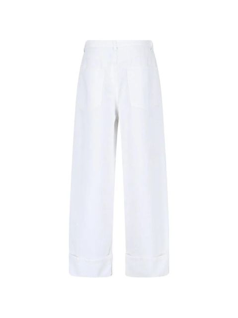 Róhe cuffed straight jeans - White - zdjęcie produktu nr 2