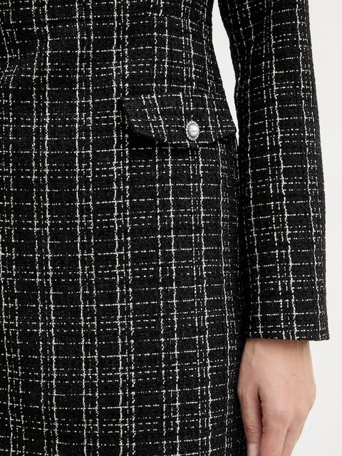 Guess sukienka SANDRA kolor czarny mini prosta W5BK20 W2382