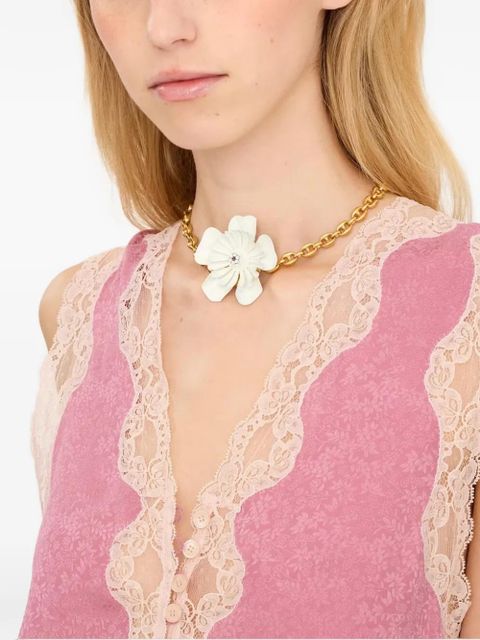 Chloé flower chain bracelet - Gold - zdjęcie produktu nr 2