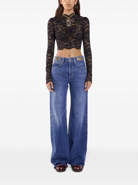 Rabanne boyfriend jeans with charm detail - Blue - zdjęcie produktu nr 2