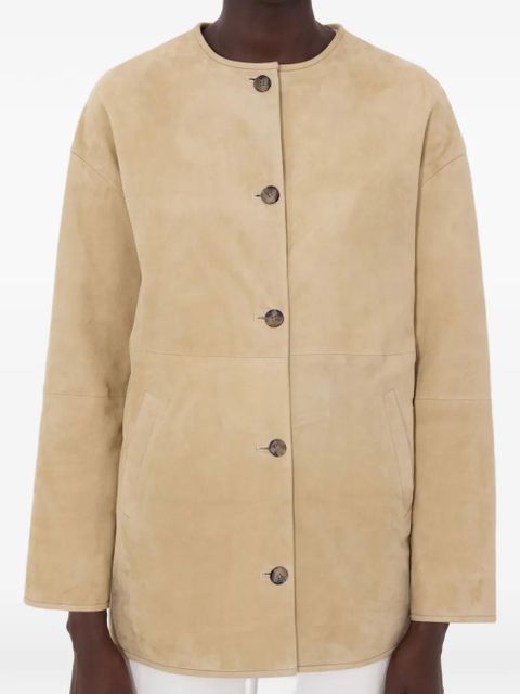 LouLou de Saison Waren crew-neck coat - Neutrals