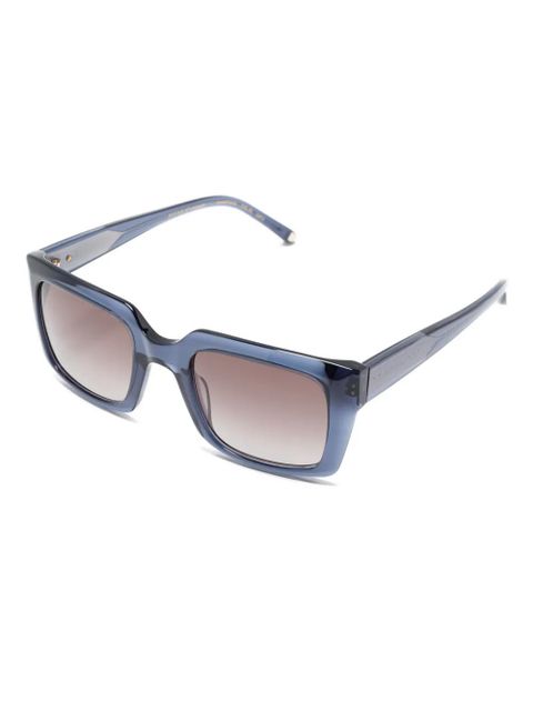 Aspinal Of London square-frame sunglasses - Blue - zdjęcie produktu nr 2