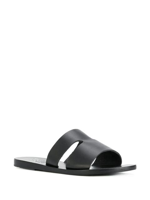 Ancient Greek Sandals classic slip-on sandals - Black - zdjęcie produktu nr 2