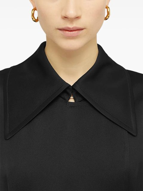 Jil Sander belted trench coat - Black