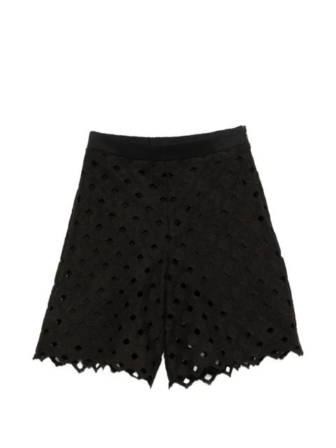 Max Mara eyelet shorts - Black - zdjęcie produktu nr 1