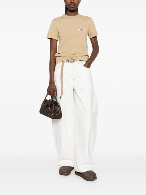 Jacquemus Gros Grain T-shirt - Neutrals - zdjęcie produktu nr 2