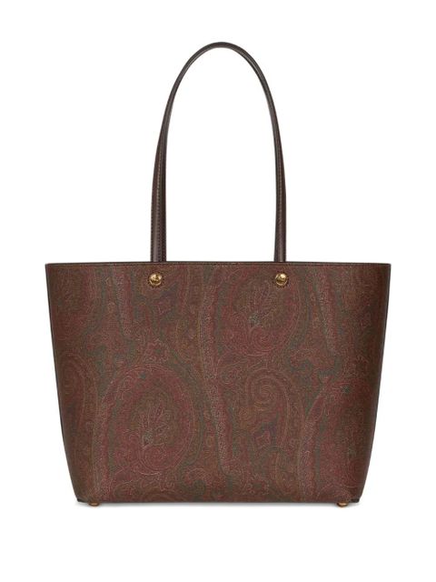 ETRO x Agostino Iacurci medium Essential tote bag - Brown