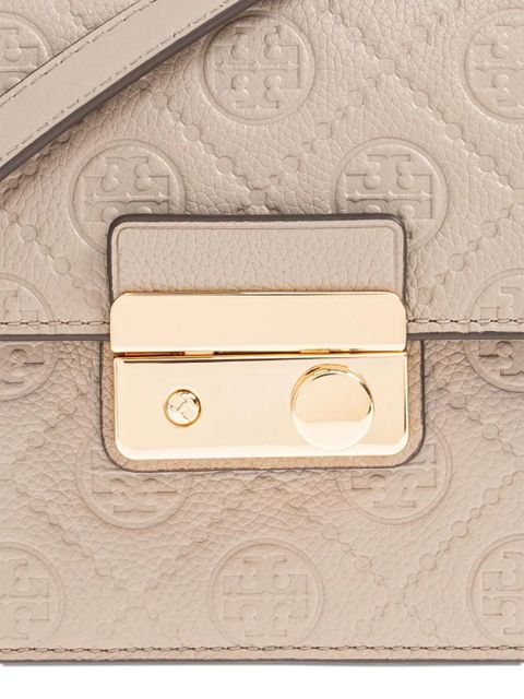 Tory Burch embossed-logo flap bag - 200