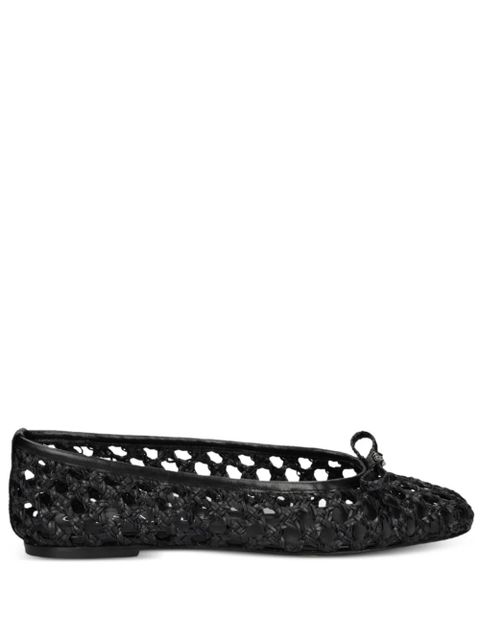 Casadei interwoven ballet flats - Black - zdjęcie produktu nr 1