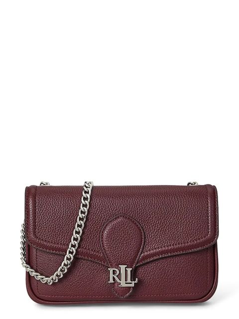 Lauren Ralph Lauren portfel skórzany damski kolor bordowy 432977374 - zdjęcie produktu nr 1