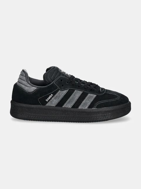 adidas Originals sneakersy zamszowe Samba XLG kolor czarny IH2219 - zdjęcie produktu nr 2