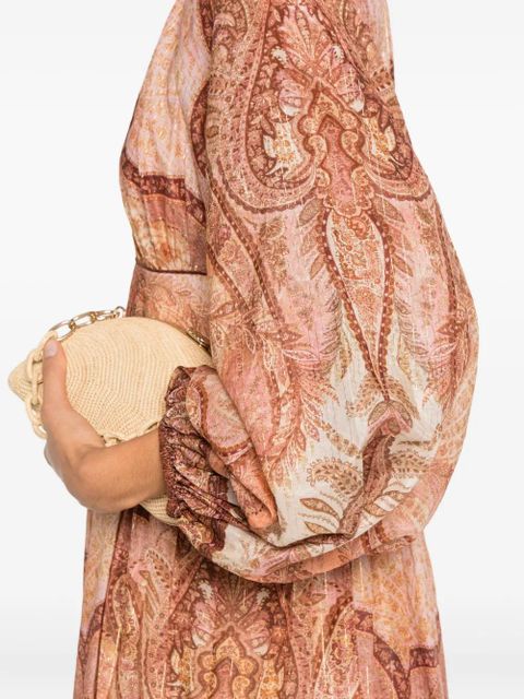 ZIMMERMANN Wanderlust midi dress - Red