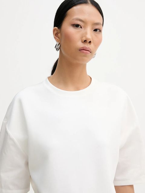 Patrizia Pepe t-shirt damski kolor biały 8M1813 J394