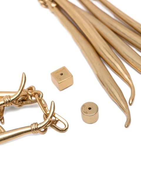 Jacquemus The Bloucles Haricots drop earrings - Gold