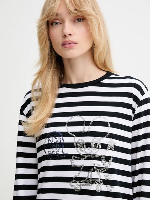 ZADIG&VOLTAIRE longsleeve bawełniany kolor czarny JWTS02839