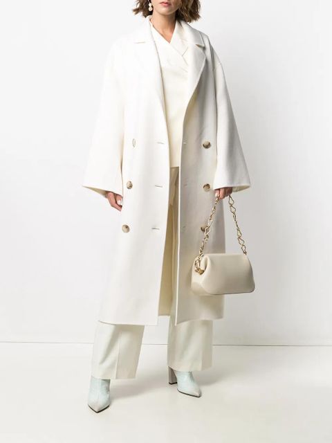 LouLou de Saison Borneo double breasted coat - White - zdjęcie produktu nr 2