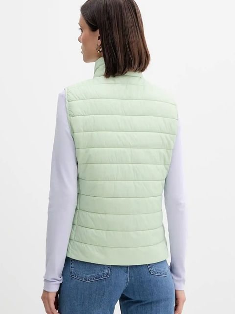 United Colors of Benetton bezrękawnik damski kolor zielony przejściowy 2TWDDJ00V