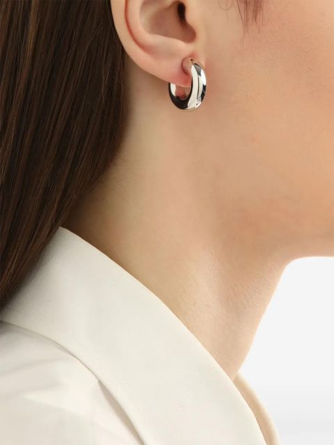 Missoma chunky hoop earrings - Silver - zdjęcie produktu nr 2