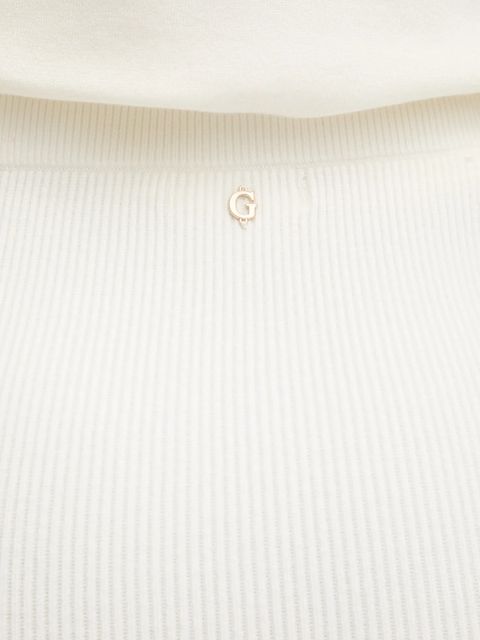 Guess spódnica HARLEY kolor beżowy midi prosta W5BD94 Z0572