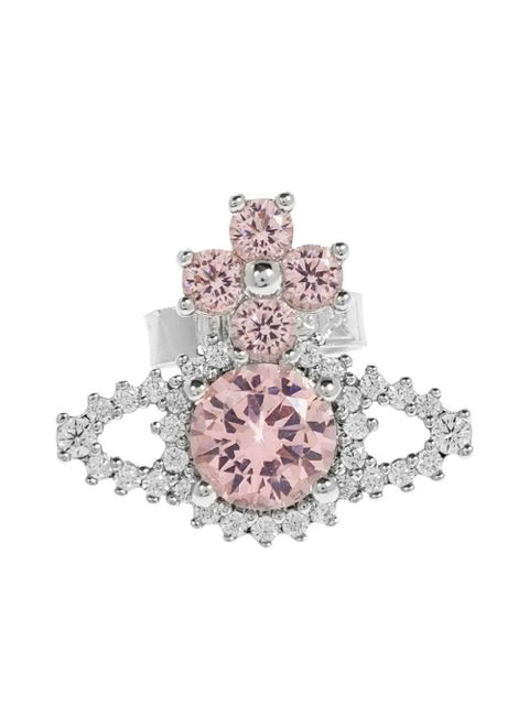 Vivienne Westwood Orb crystal-embellished earrings - Silver