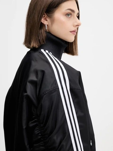 adidas Originals kurtka bomber Firebird kolor czarny zimowa JX2991