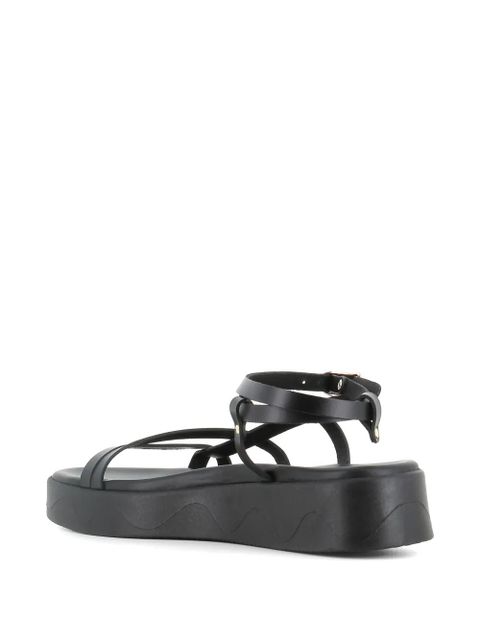Ancient Greek Sandals Stiliani sandals - Black