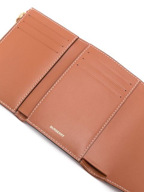 Burberry small check-pattern wallet - Neutrals - zdjęcie produktu nr 2