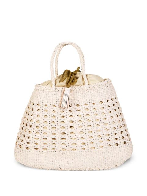 DRAGON DIFFUSION Santa Cano woven shoulder bag - Neutrals - zdjęcie produktu nr 2