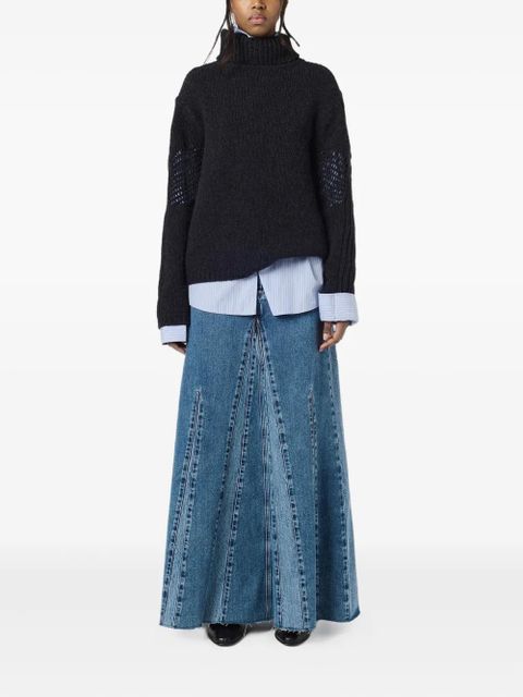 OUR LEGACY Cage turtleneck sweater - Grey - zdjęcie produktu nr 2