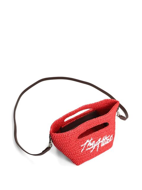 The Attico Via Dei Giardini 15 beach bag - Red - zdjęcie produktu nr 2