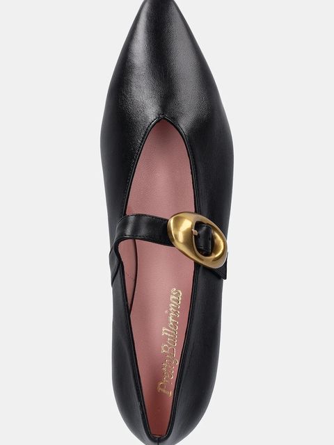 Pretty Ballerinas baleriny skórzane Tabitha kolor czarny 52681_001 - zdjęcie produktu nr 2