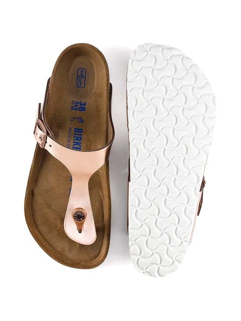 Birkenstock japonki skórzane Gizeh