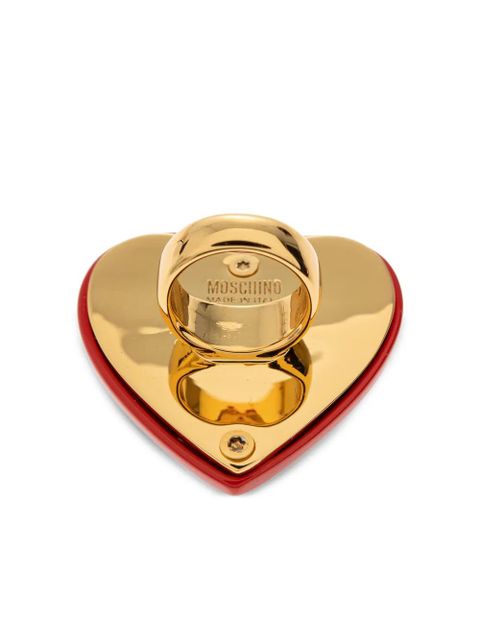 Moschino heart ring - Gold