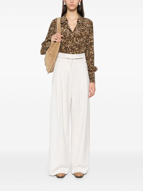 ISABEL MARANT Teysa shirt - Brown - zdjęcie produktu nr 2