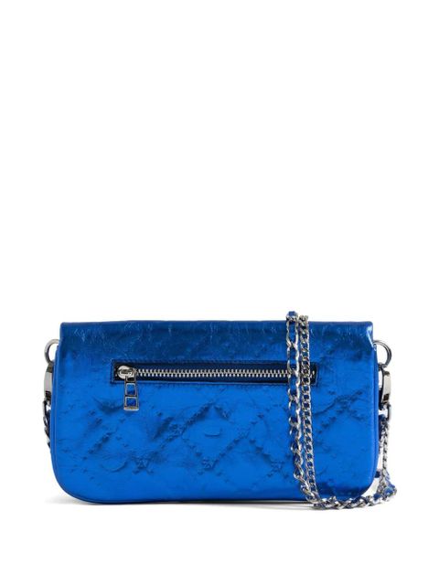 Zadig&Voltaire Rock quilted chain shoulder bag - Blue