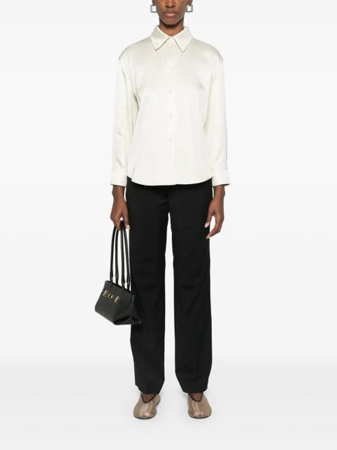 Jil Sander twill shirt - White - zdjęcie produktu nr 2
