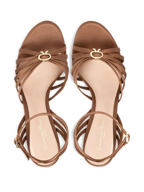 Gianvito Rossi strappy block-heel sandals - Brown