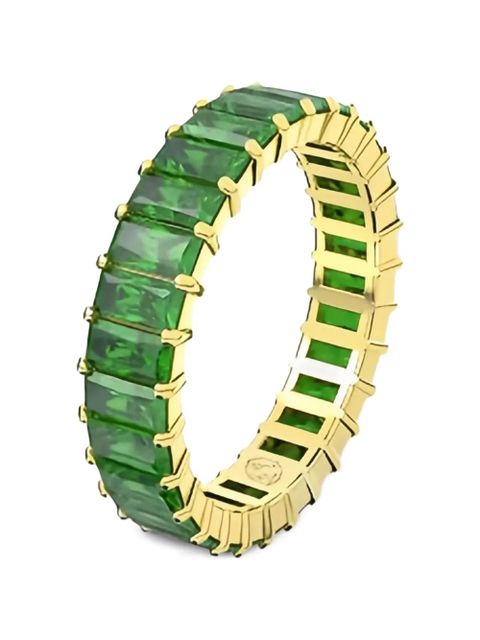 Swarovski baguette-cut crystal-embellished ring - Gold - zdjęcie produktu nr 2