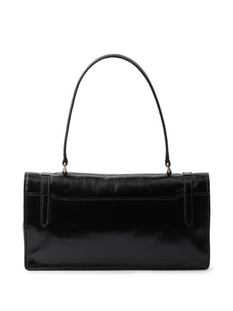 Prada medium leather shoulder bag - Black - zdjęcie produktu nr 2