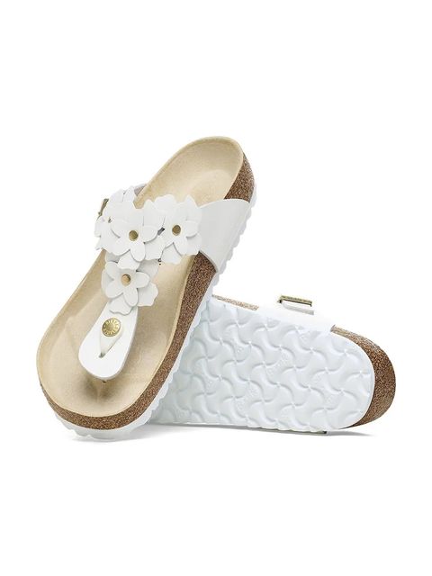 Birkenstock japonki skórzane Gizeh