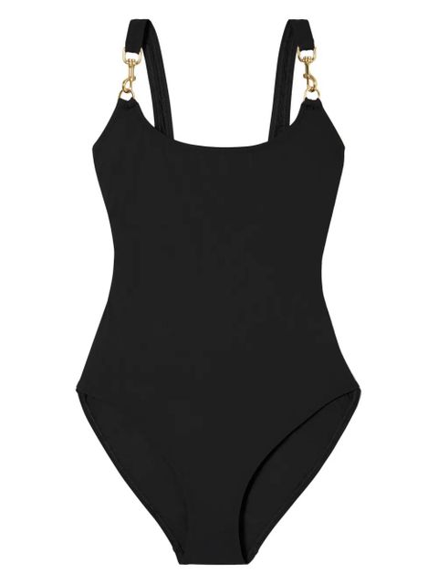 Tory Burch clip-detail tank swimsuit - Black - zdjęcie produktu nr 1