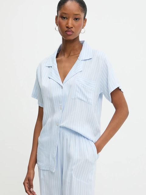 Answear.LAB piżama damska kolor niebieski