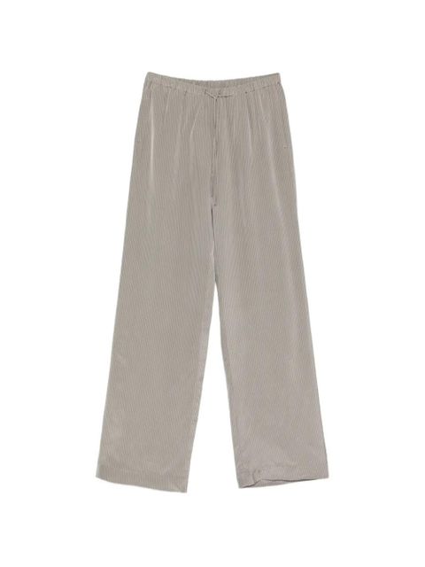 Róhe striped-pattern palazzo pants - Grey - zdjęcie produktu nr 1